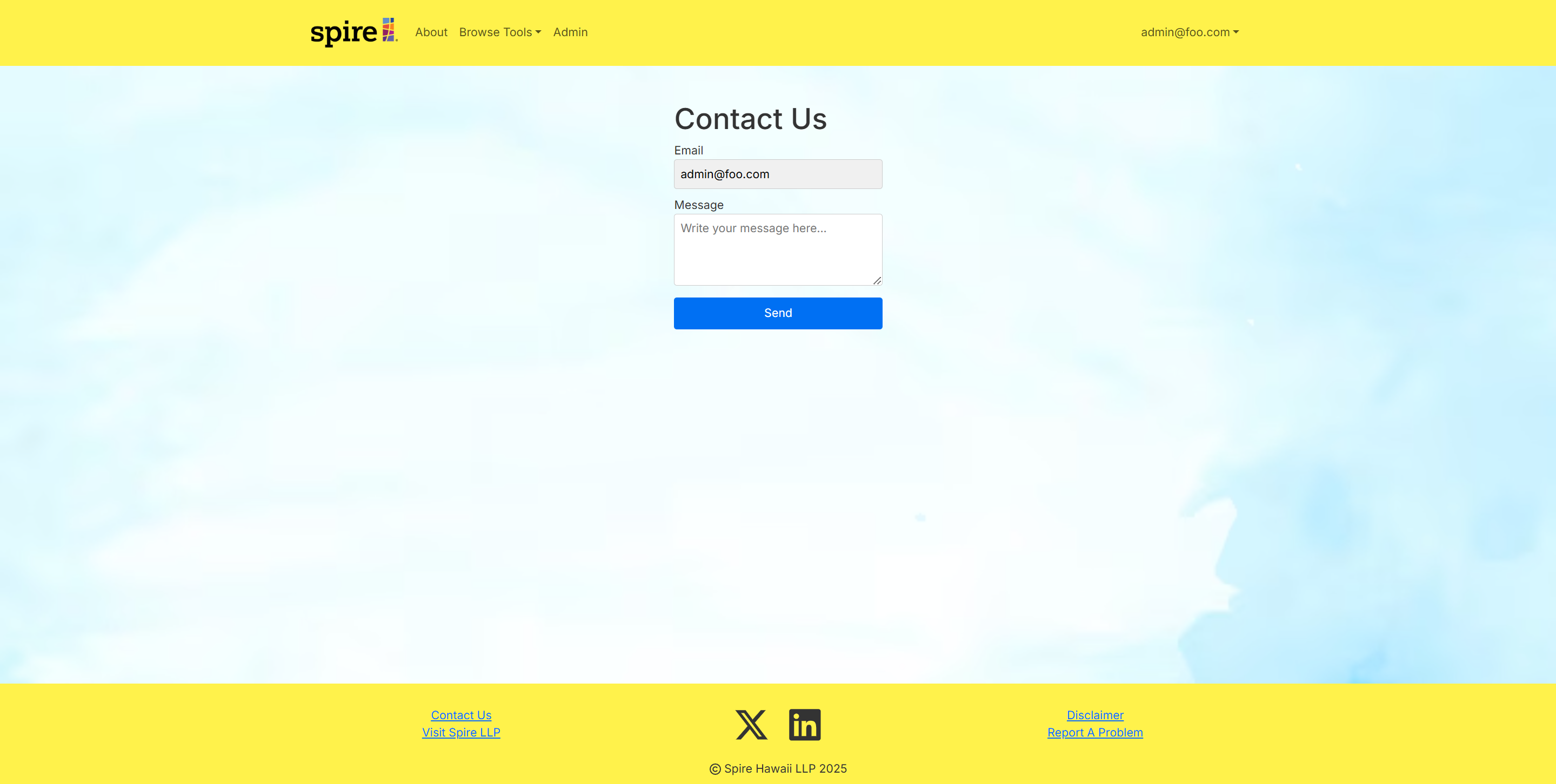Contact Page
